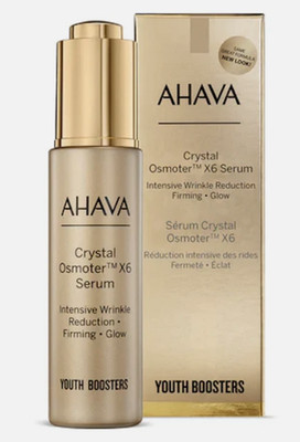 AHAVA Dead Sea Crystal Osmoter X6 Facial Serum 1.0oz / 30ml