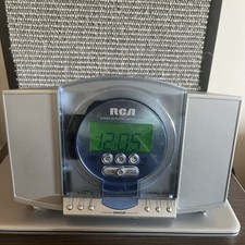 RCA Stereo CD Player Alarm Clock Radio w/Digital AM/FM Tuning PARTS ONLY