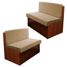 Oloepfo 4PCS Rv Dinette Cushion Covers, Outdoor Rv Sofa Covers Washable Rv Se...