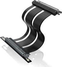 PCI Express 4.0 16X Flexible Cable Extension Port Adapters for Graphics Card, Hi