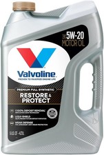 Valvoline Restore & Protect Full Synthetic 5W-20 Motor Oil 5 QT 47.11 per gallon