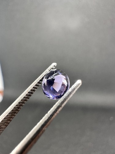 New Natural Ceylon Round Purple Spinel 0.81ct Loose Gemstone Untreated Jewelry - Picture 8 of 12