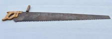 VINTAGE / ANTIQUE 48" Warranted Superior 1 OR 2 MAN CROSSCUT LOGGING SAW