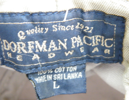 Dorfman-Pacific Safari Outback Boonie Bucket Hat Size L - Picture 7 of 7