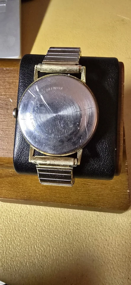 Vintage Junghans 17 Jewels Men’s Mechanical Watch Gorgeous Champagne Dial ! - Image 4 of 4