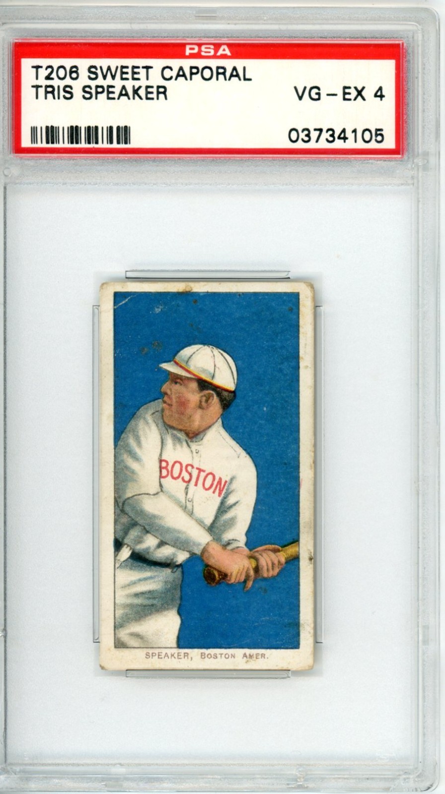 T206		Sweet Caporal Tris	Speaker		PSA 4	Red Sox