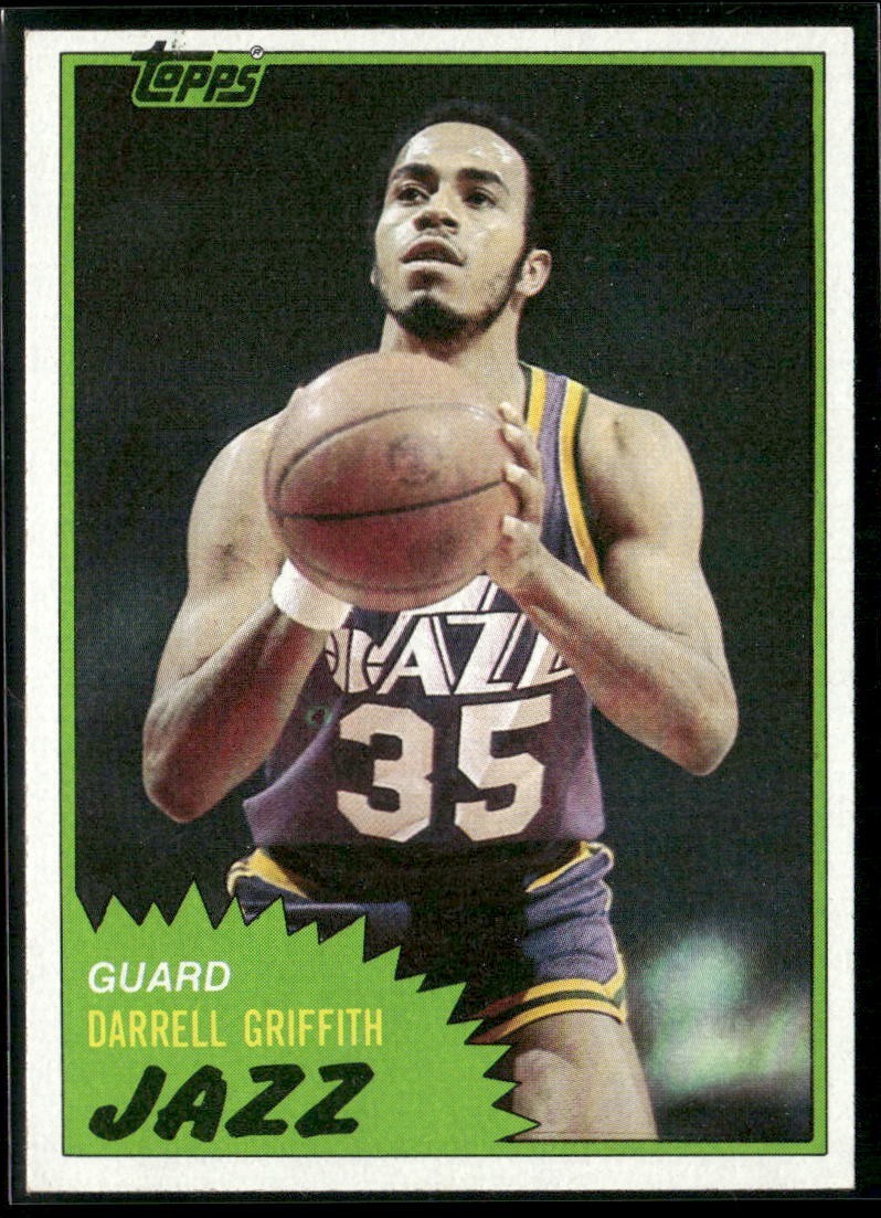 1981-82 Topps DARRELL GRIFFITH Rookie Basketball Card #41 ~ NM-NM/MT ~
