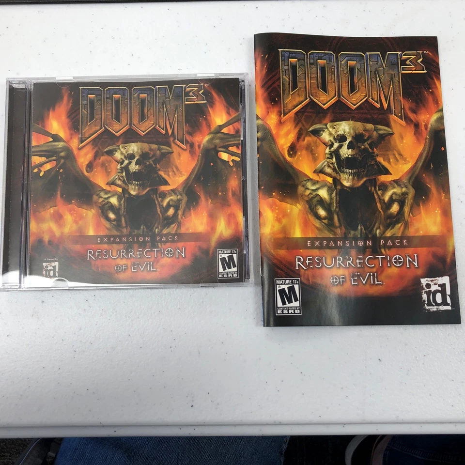 J4 DOOM 3 Expansion Pack: Resurrection of Evil PC - Complete in Box - Image 4 of 4