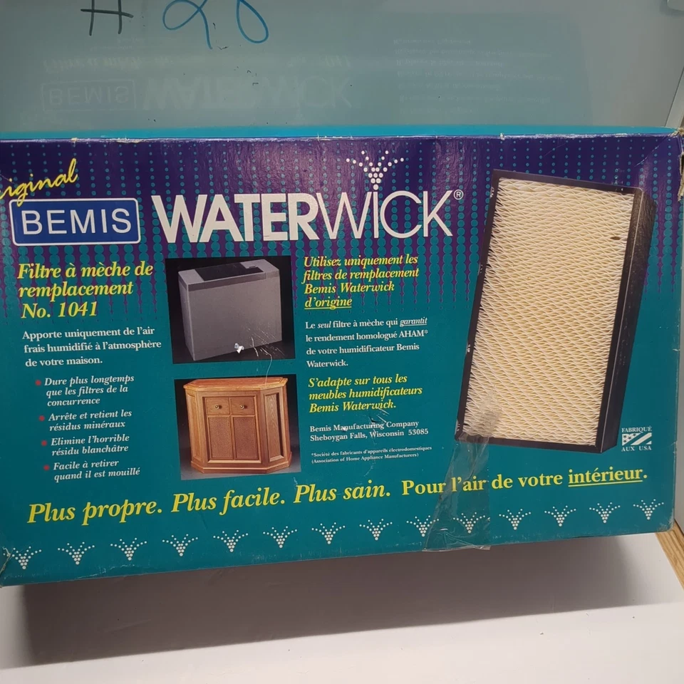 Filtro humidificador Bemis Super Wick modelo 1041 Foto 2 de 4