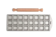 Ravioli Mold by Marcato, Made in Italy, Makes 24 Square Raviolis, 1-Inch