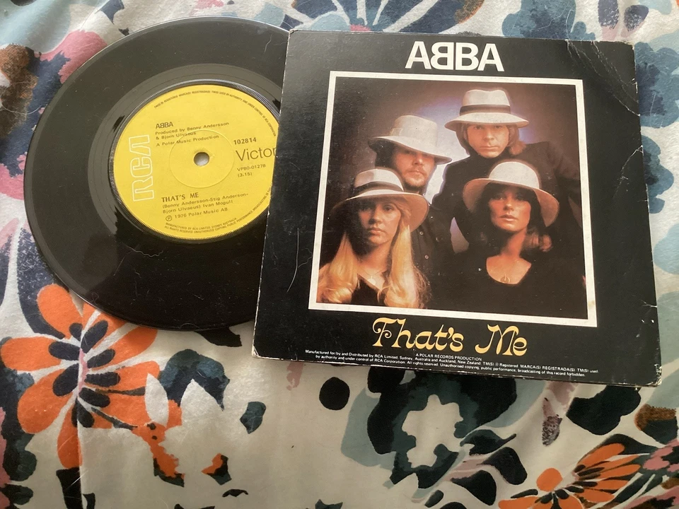 Abba Dancing Queen Picture Cover 7” Vinyl *Bulk Deals* B/W That’s Me - Image 2 of 2
