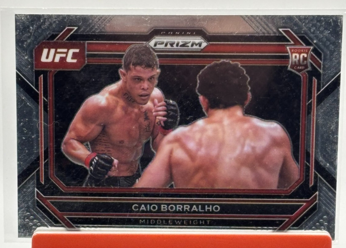 2023 Panini UFC Prizm CAIO BORRALHO Rookie Card #68