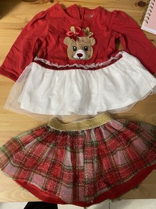 Girls 12 Months Skirt And Shirt Set