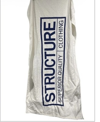 Structure Men s Clothing Store Beach Towel With Head Rest Travel Vintage Unique