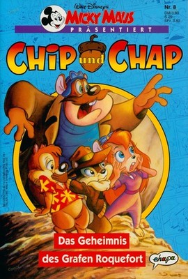 Mickey Mouse Presents: Chip and Chap No. 8 - Ehapa Condition 1-2