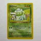 Bulbasaur 44/102 1999 Base Set Unlimited Pokemon Card WOTC Vintage Common - LP