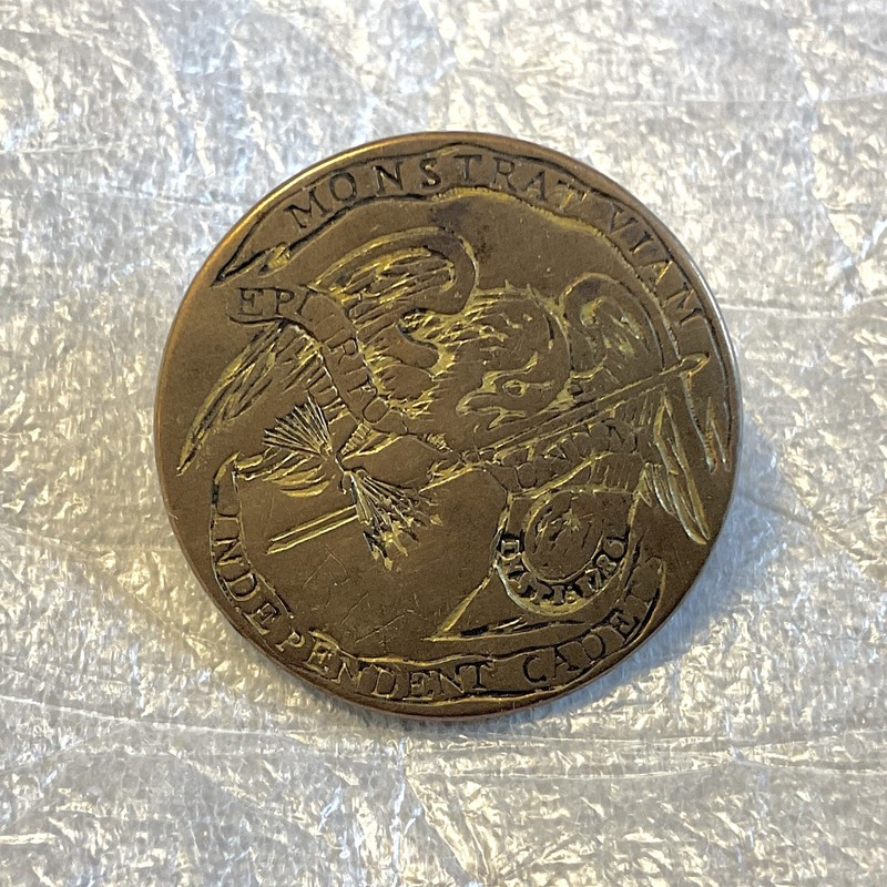 Independent Cadets Military Button