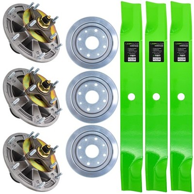8TEN Blade Spindle Kit for John Deere Ztrak Z997R 72-Inch TCU15882 TCA24881
