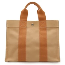 HERMES Coquillage PM Bora Tote Bag, pastel orange canvas handbag. ... GZl1bbw6