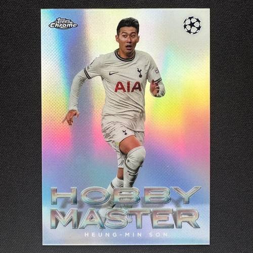 Heung Min Son #H-5 2022 Topps Chrome UEFA Club Competitions Hobby Masters card