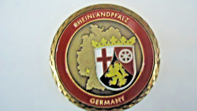 TRIER - PORTA NIGRA /  RHEINLANDPFALZ , GERMANY ( 1.75'')  CHALLENGE COIN