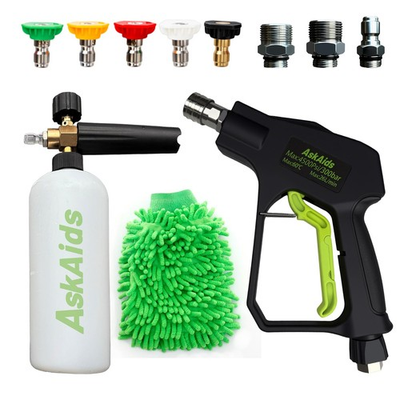 #ad Short Pressure Washer Gun with Foam CannonHigh Pressure Wash Foam Gun with 1... $41.30