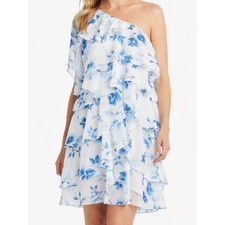 Lauren Ralph Lauren -  Mini Floral Print Cocktail And Party Dress