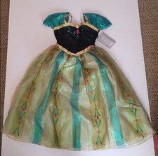 Disney Parks Frozen Princess Anna Dress Costume New 7/8 or 9/10