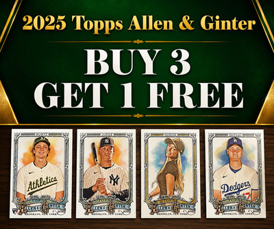2025 Topps Allen & Ginter Singles 251-350 You Pick Complete Your Set
