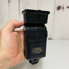 SunPak 333 Thyristor Auto Zoom Flash Black