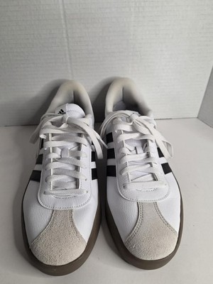 ADIDAS VL Court 3.0 Skate Shoes Men's SZ US 11 Cloud White/Black GREAT CONDITION