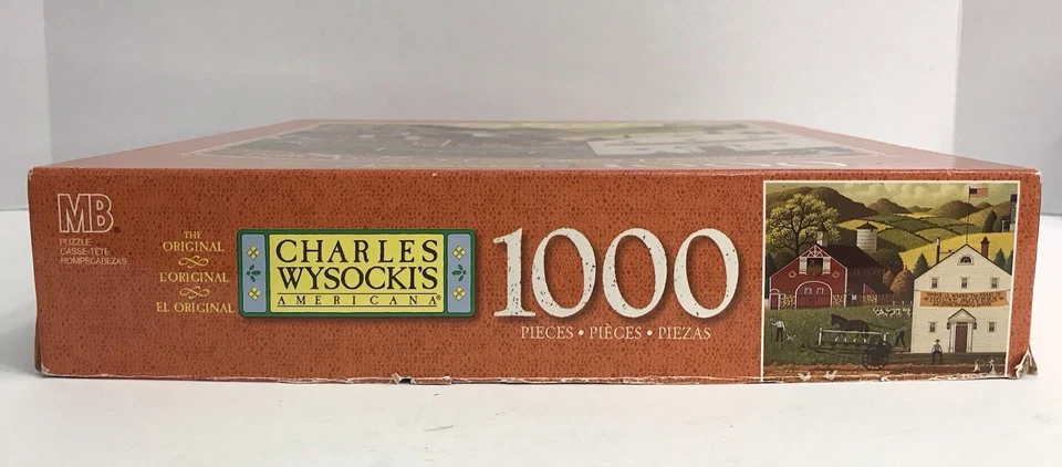 Charles Wysocky Puzzles Lot Of 3 House Movers, Reel Dreams, All Aboard *Complete - Image 4 of 4