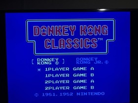 Donkey Kong Classics ( Nintendo NES) Authentic Video Game Cartridge Only  Mario