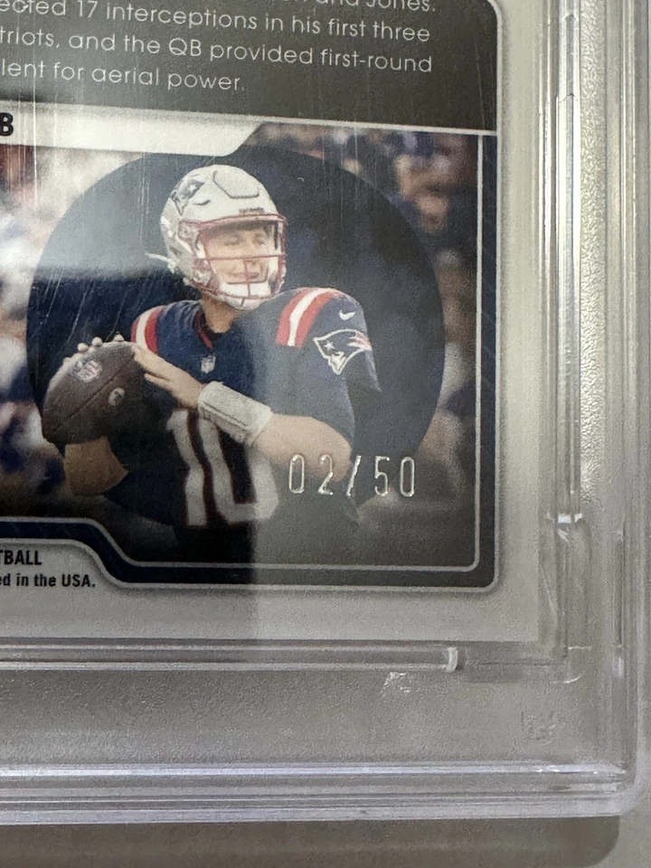 2021 PANINI CONTENDERS OPTIC X'S & O'S MAC JONES/J.C. JACKSON PSA 10 🔥49ers🔥 - Image 3 of 3