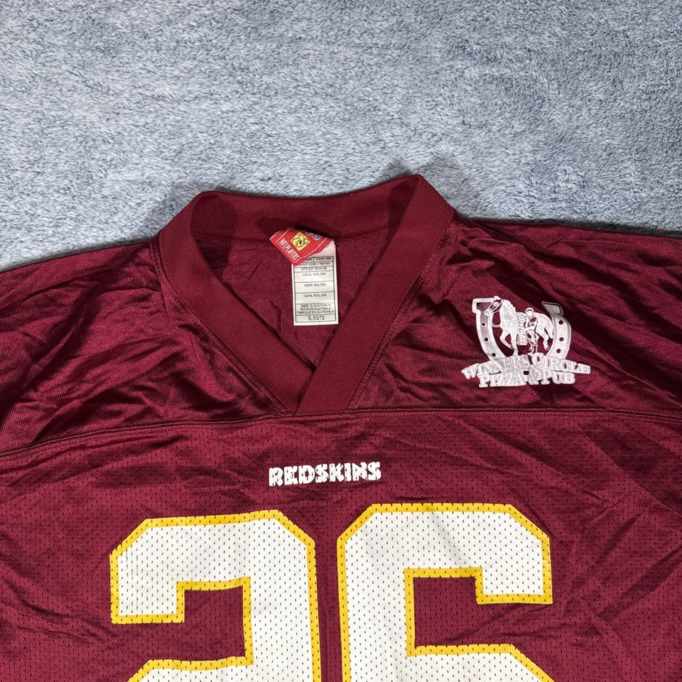 Camiseta deportiva de los jugadores de la NFL Washington Redskins Commanders # 26 Clinton Portis talla XL Foto 3 de 4