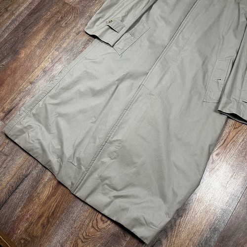 Vintage Burberrys Trench Coat Men’s Size 48 Nova Check Lining Removable Liner - Bild 13 von 22