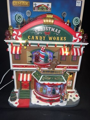 2016 LEMAX SIGNATURE COLLECTION CHRISTMAS CANDY WORKS W/Box