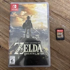 The Legend of Zelda: Breath of the Wild Nintendo Switch Game w/Case