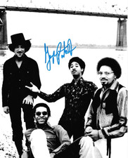 * GEORGE PORTER JR. * signed 8x10 photo * THE METERS * COA *