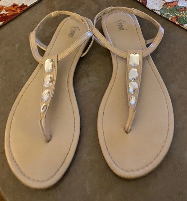 Women’s Slingback Thong Sandals Size 9