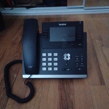 Yealink SIP-T46S IP Office Phone (Black) - Barely Used