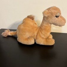 Vintage 1978 R Dakin Omar The Camel 8  Plush Stuffed Tan Gold