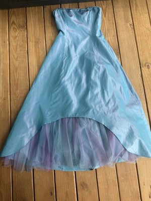 Vtg Y2K 90s Jessica McClintock Gunne Sax iridescent Formal prom dress Size 9