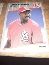 1989 Fleer - Vince Coleman #445