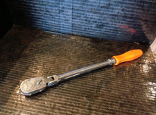 Snap-on 38 Flex Ratchet Handle Fhlfd80a Old Oange Hard Grip