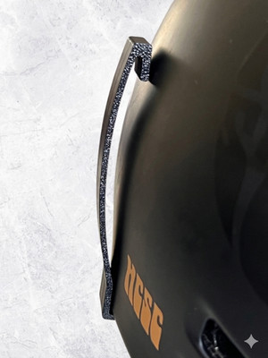 Brillenclip Ersatz passt Anon Raider Rime Helm 3D-gedruckt schwarz Riemen halten