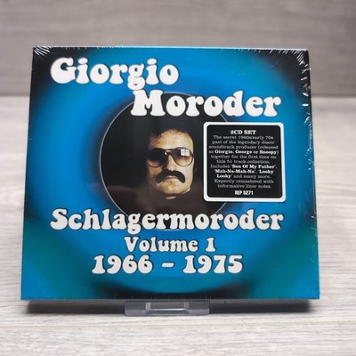 Giorgio Moroder Schlagermoroder Volume 1 1966-1975 2CD Album Repertoire Records 