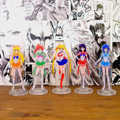 5er Set Acryl Ständer Acryl Matrose Mond Inner Senshi Venus Mars Jupiter Merkur