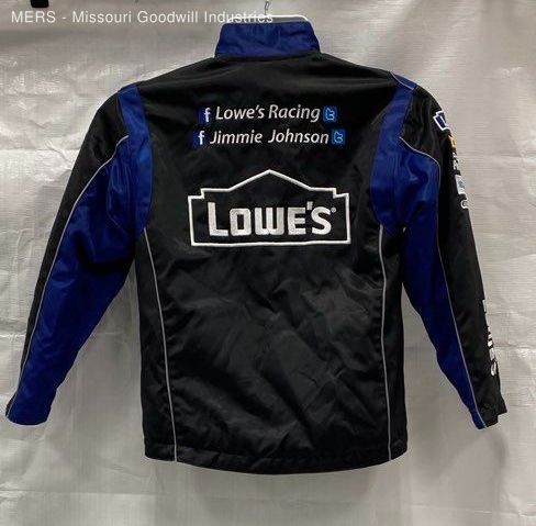 Chase Authentics Boy's Nascar Jimmy Johnson #48 Lowe's Racing Jacket - Size S - Picture 2 of 5