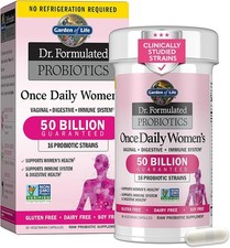 Garden of Life Dr. Formulated Once Daily Womens Shelf Stable Probiotics 16 Strai